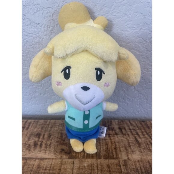 Animal Crossing New Leaf Isabelle 7” Stuffed Plush Nintendo 2015 - Picture 3 of 8